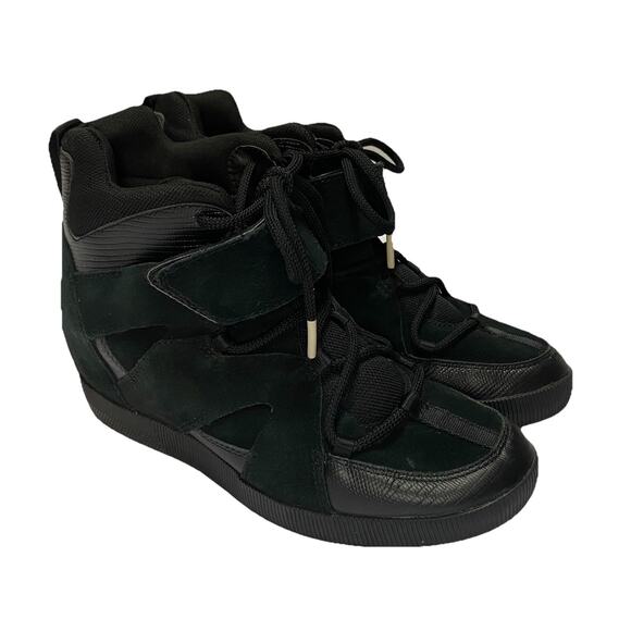 Sorel Out N About Sport Wedge Boots Shoes NL4928-010 Womens Size 10 - Picture 1 of 8